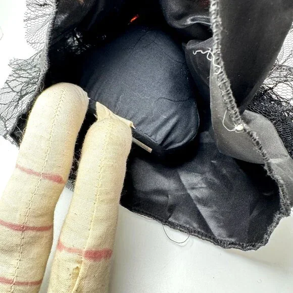 Pumpkin Head Halloween Doll 24" Orange Black - Picture 8 of 15